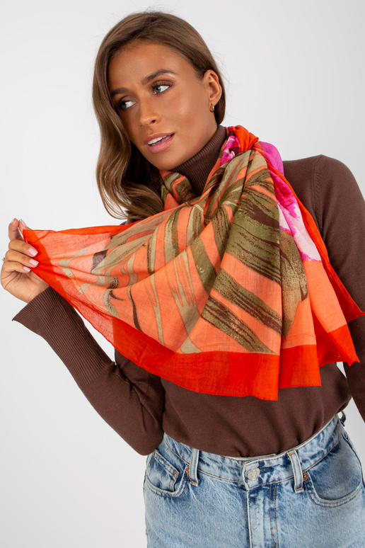 Oranžinės spalvos medvilninis...