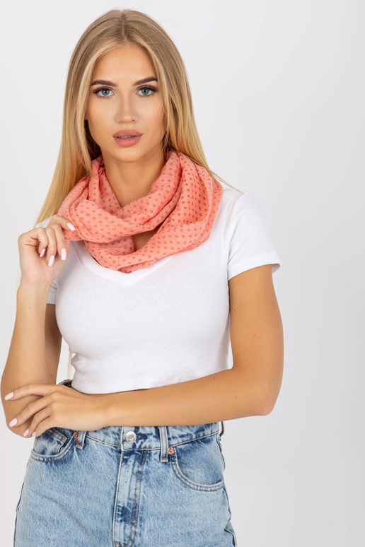 Moteriškas koralinis taškuotas kaminas