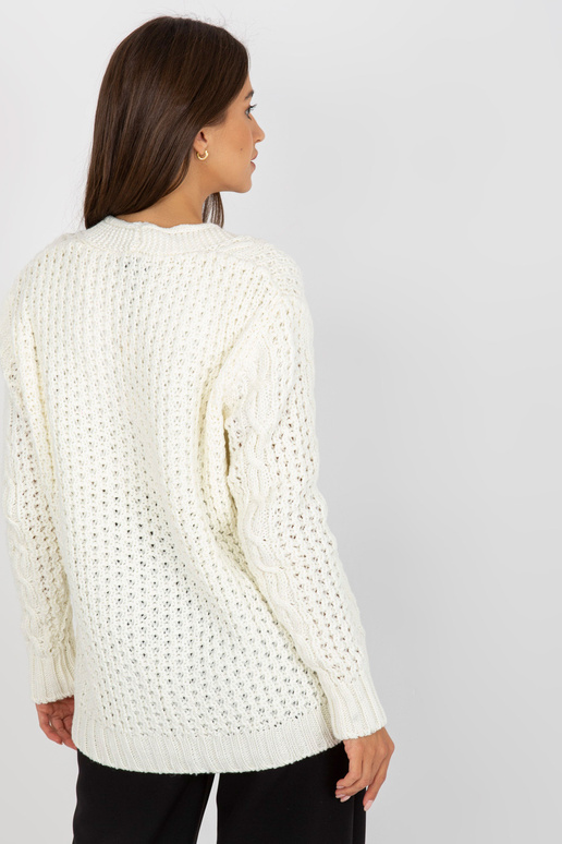 Ecru megztas megztinis su pynėmis RUE...