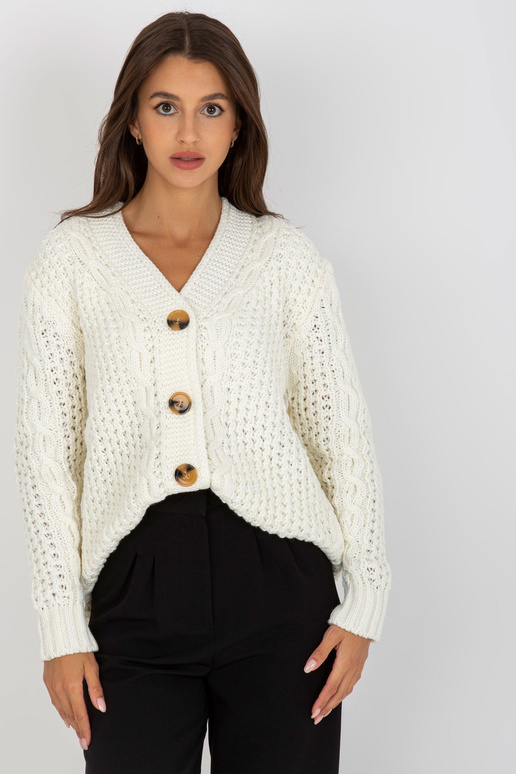 Ecru megztas megztinis su pynėmis RUE...