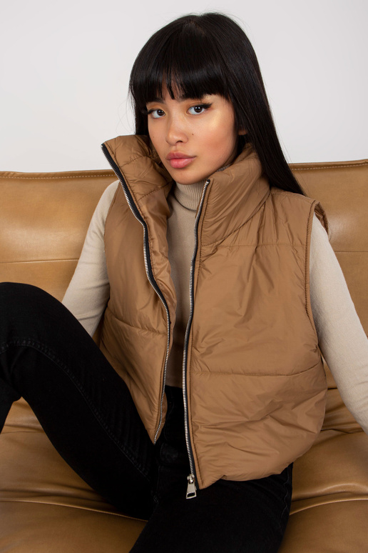 Šviesiai ruda dygsniuota pūkinė...