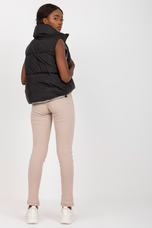 Juoda dvipusė liemenė su kišenėmis Juoda dvipusė liemenė su kišenėmis