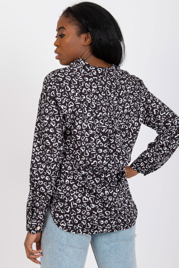 Juoda palaidinė su raštu ir... 2