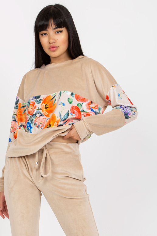 Smėlio spalvos dviejų dalių...