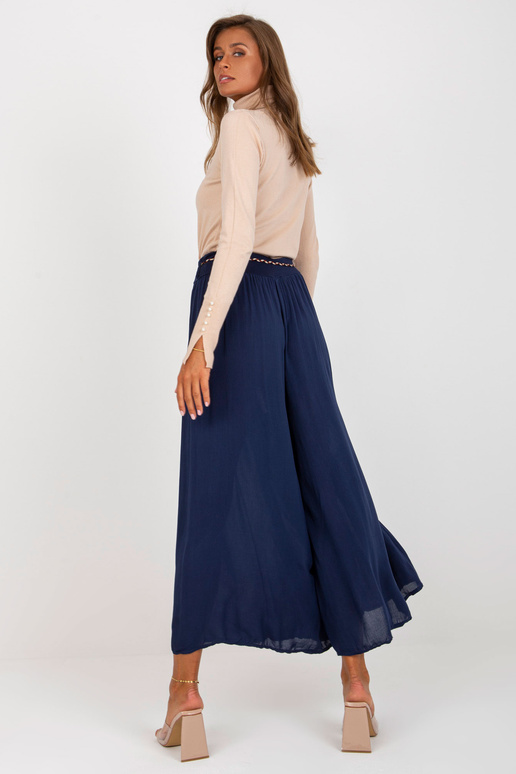 Tamsiai mėlynos plačios kelnės Surie...