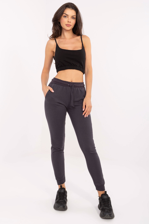 Grafitinės paprastos sportinės kelnės...