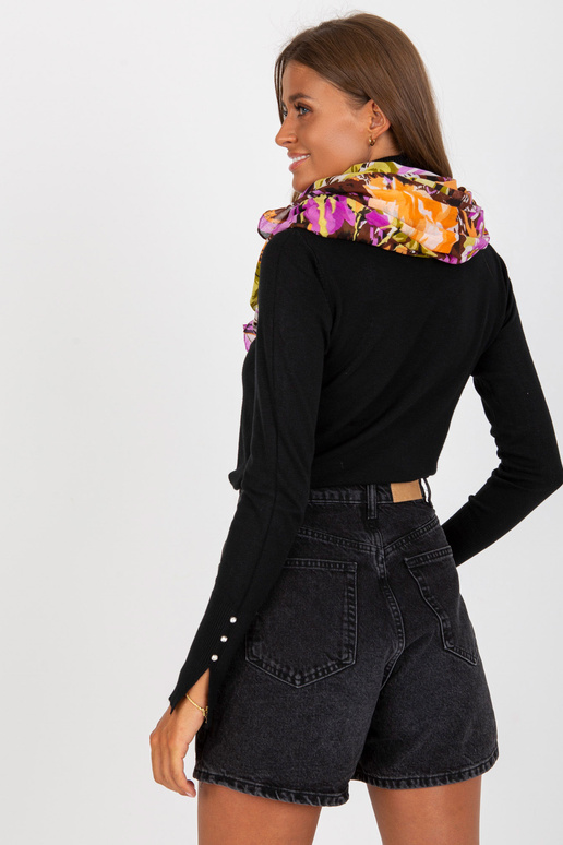 Rudos-violetinės spalvos medvilninis...