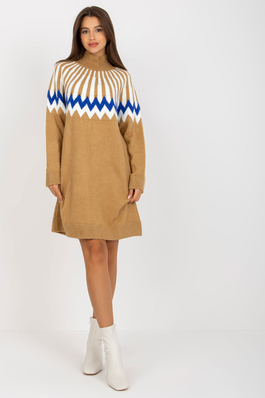 Moteriška kupranugaris megzta suknelė...