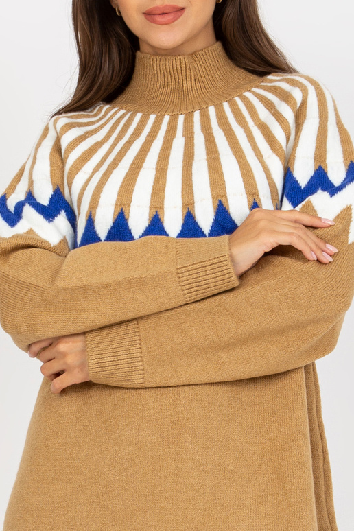 Moteriška kupranugaris megzta suknelė...