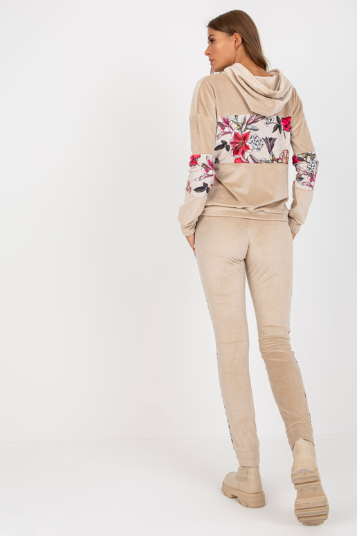 Smėlio spalvos dviejų dalių...