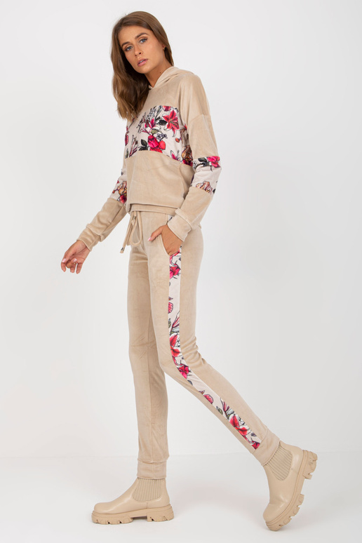 Smėlio spalvos dviejų dalių...