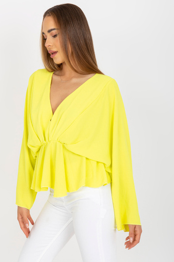 Geltona vieno dydžio...