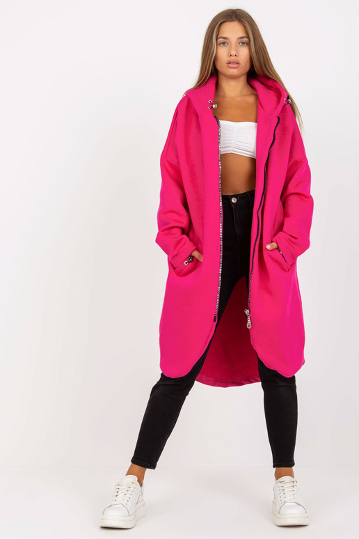 Tina RUE PARIS Fuchsia Basic megztinis Tina RUE PARIS Fuchsia Basic megztinis