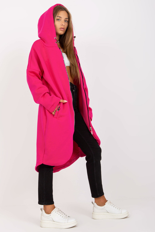 Tina RUE PARIS Fuchsia Basic megztinis Tina RUE PARIS Fuchsia Basic megztinis