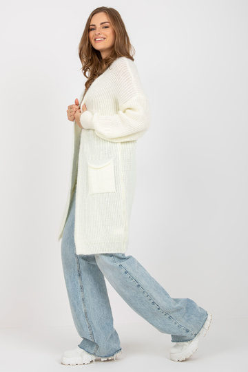 Ecru pūkuotas oversized... 2