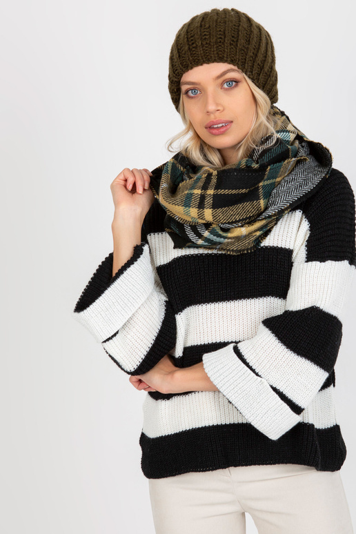 Juodos ir smėlio spalvos moteriškas...