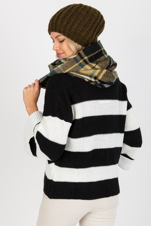 Juodos ir smėlio spalvos moteriškas...