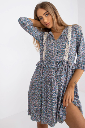 Mėlyna laisvalaikio suknelė... 2