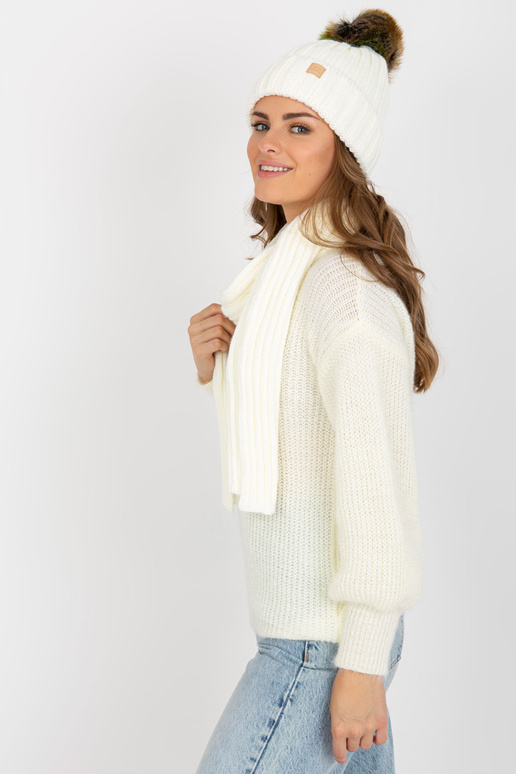 Ecru žiemos komplektas su kepure ir...