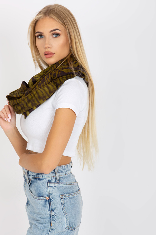 Khaki spalvos moteriškų kamino raštai