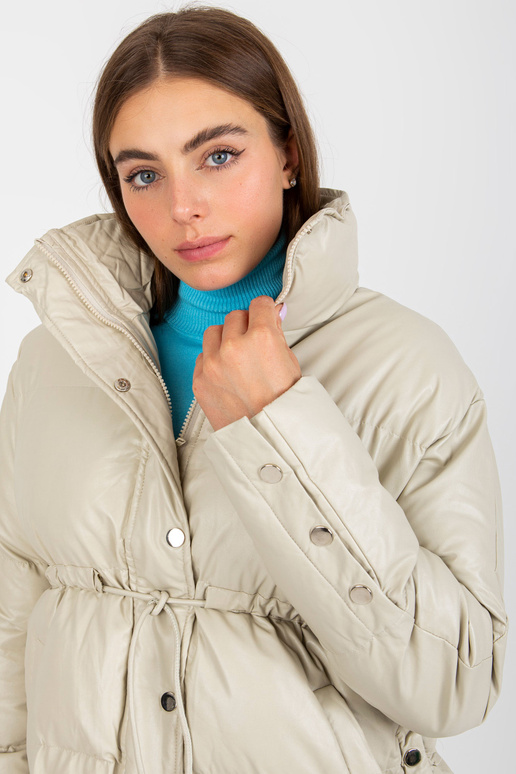 Šviesiai smėlio spalvos eko odos...