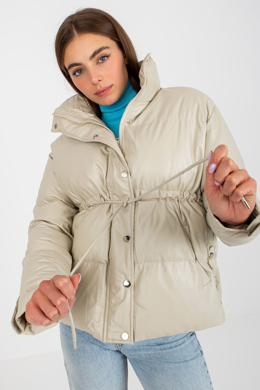 Šviesiai smėlio spalvos eko odos...