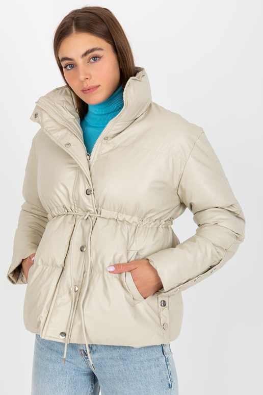 Šviesiai smėlio spalvos eko odos...