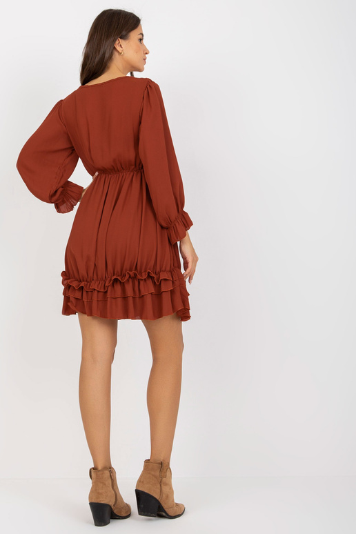 Mūrinė mini boho suknelė su... Mūrinė mini boho suknelė su...