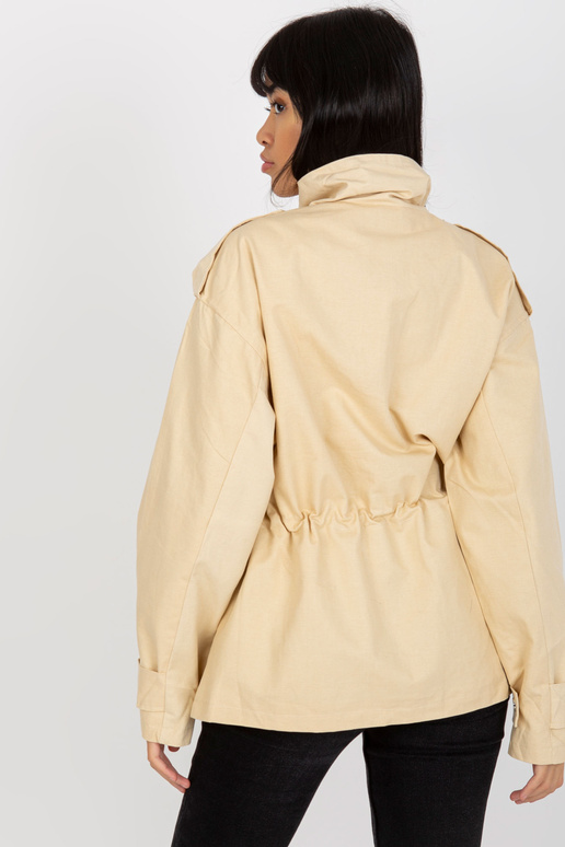 Šviesiai smėlio spalvos medvilninis...