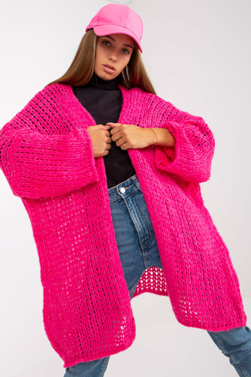 Fluo rožinis megztas...