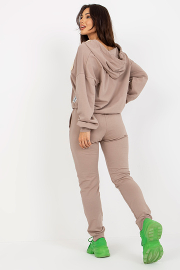 Dunkelbeiges zweiteiliges... 2