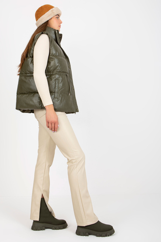 Khaki spalvos eko odos liemenė su...