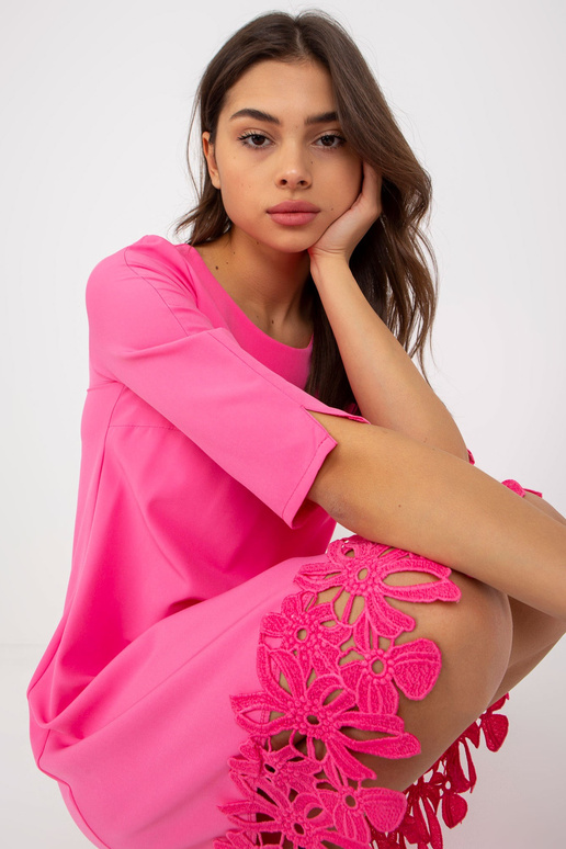 Rožinė asimetrinė kokteilinė suknelė... Rožinė asimetrinė kokteilinė suknelė...