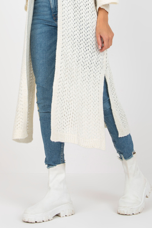 Ecru ilgas ažūrinis oversize...