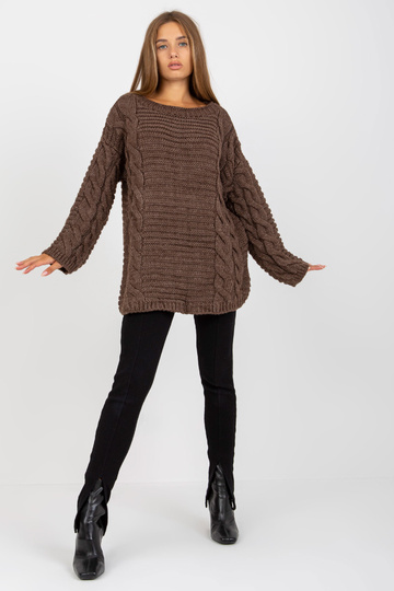 Rudas oversized megztinis...