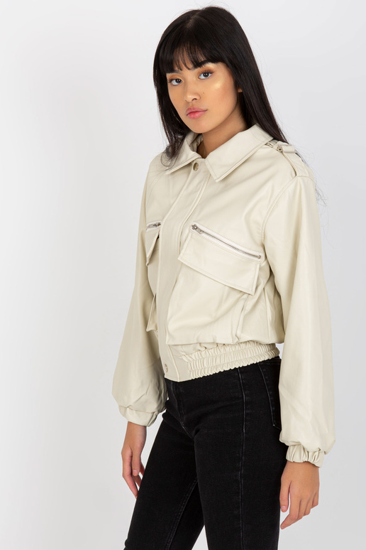 Šviesiai smėlio spalvos eko odos...