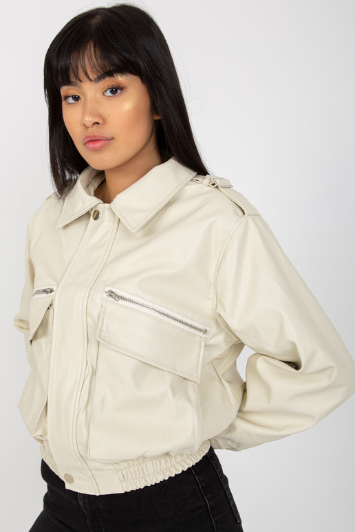 Šviesiai smėlio spalvos eko odos...