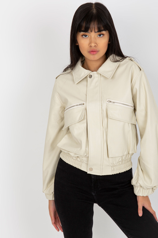 Šviesiai smėlio spalvos eko odos...