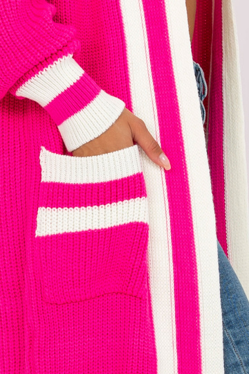 Rožinis oversized megztinis... 2