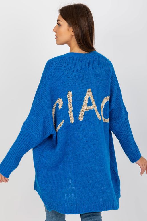 Tamsiai mėlynas moteriškas megztinis...