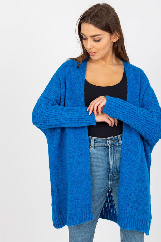 Tamsiai mėlynas moteriškas megztinis...