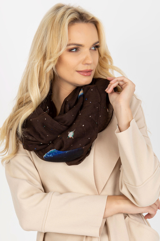 Braune Damen Sling Chimney mit Prints