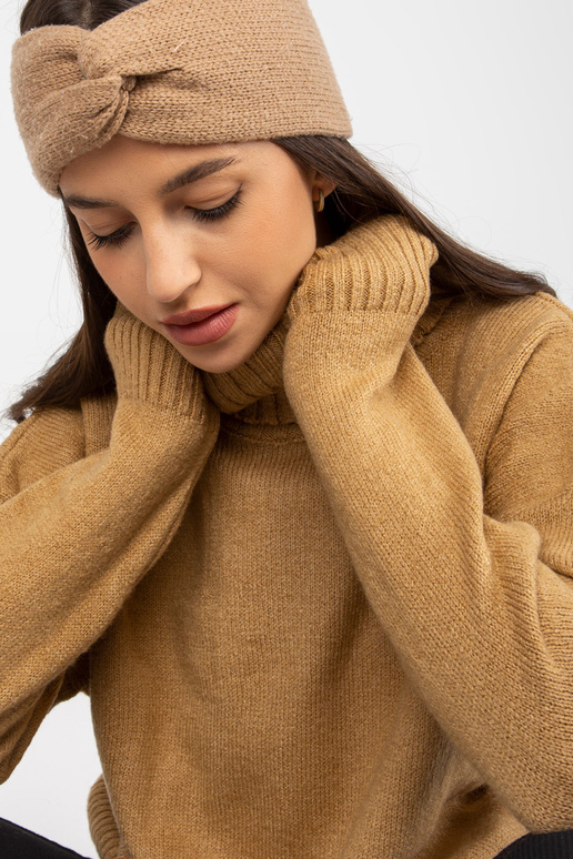 Kupranugarių ilgas megztinis su...