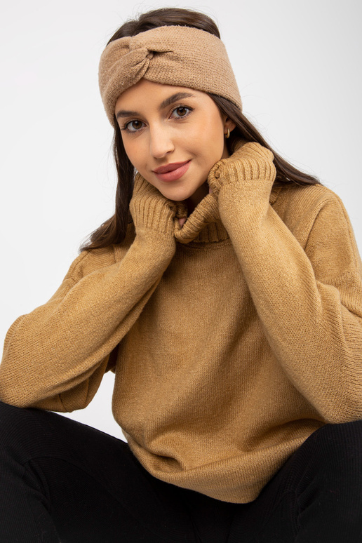 Kupranugarių ilgas megztinis su...