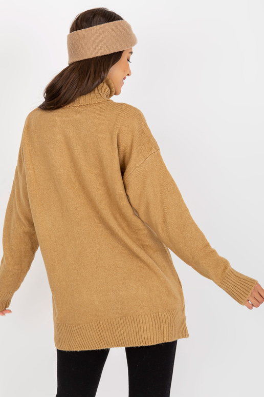 Kupranugarių ilgas megztinis su...