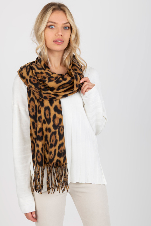 Šalikas su leopardo raštais