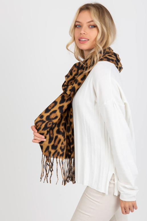 Šalikas su leopardo raštais