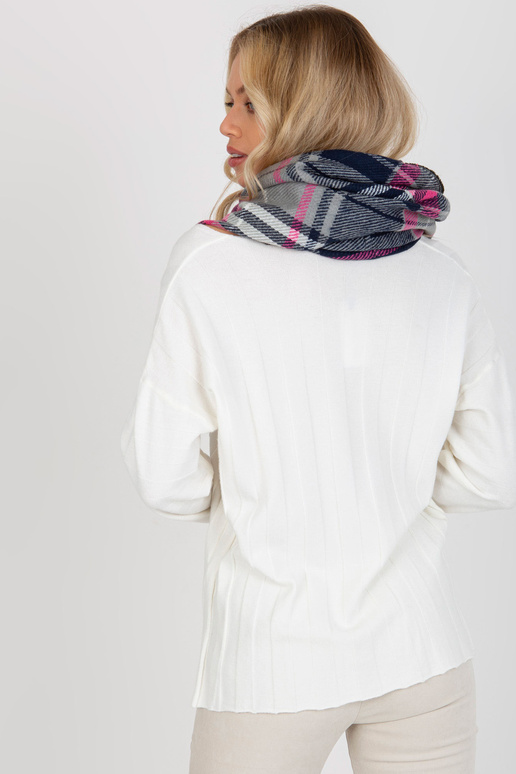 Pilkas rožinis moteriškas languotas...