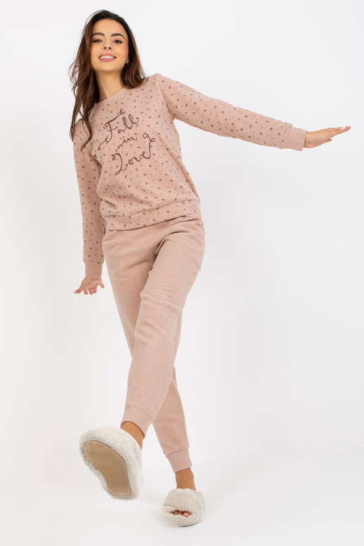 Pižama-BR-PI-9106-smėlio spalvos