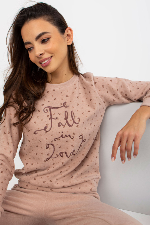 Pižama-BR-PI-9106-smėlio spalvos